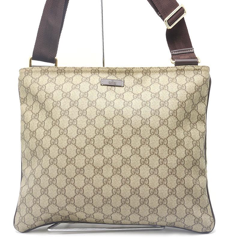 グッチ GUCCI GGスプリーム 201446 ショルダーバッグ ベージュ GUCCI（グッチ） GUCCI GGスプリーム 201446 ショルダーバッグ