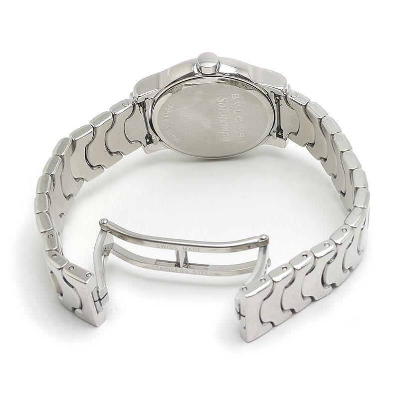 美品 ブルガリ ソロテンポ ST29S ホワイト レディース Bvlgari 楽天市場】BVLGARI ブルガリ ソロテンポ ST29S レディース腕時計