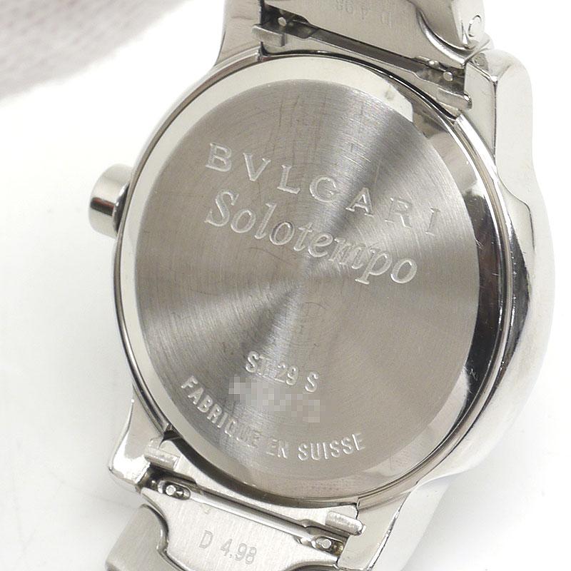 BVLGARI ブルガリ ソロテンポ ST29S 白文字盤 レディース : 質屋  