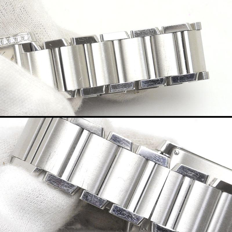 Cartier（カルティエ） タンクフランセーズMM ダイヤベゼル W4TA0009