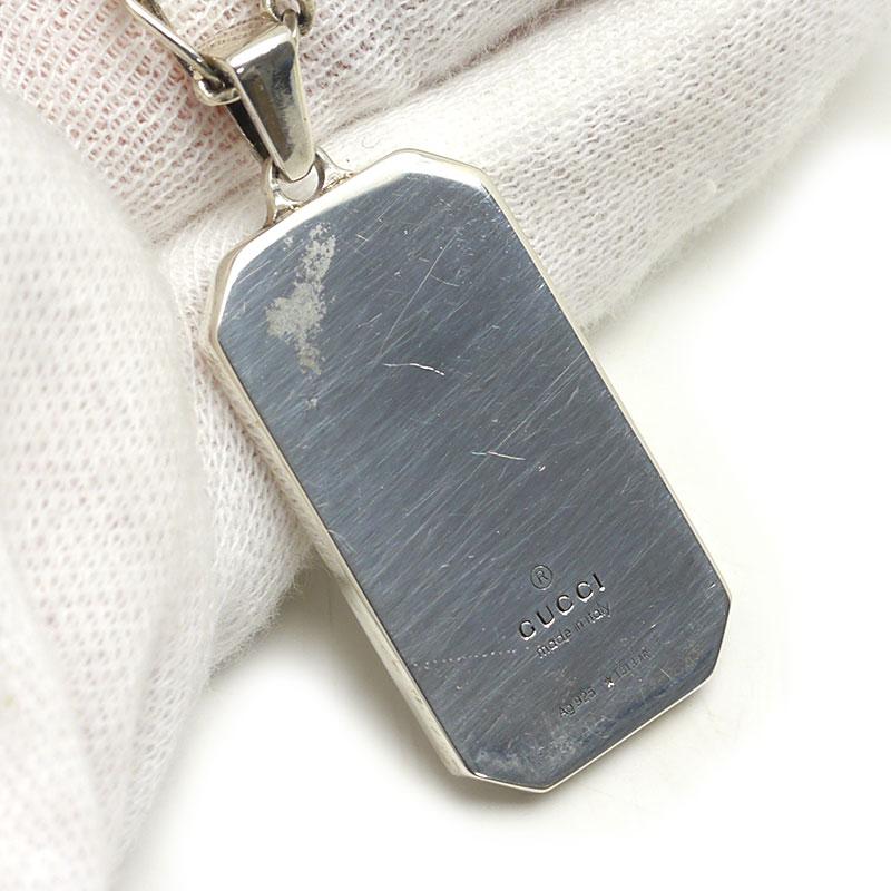 GUCCI（グッチ） GUCCI GG&ビーエングレービング ネックレス SV925
