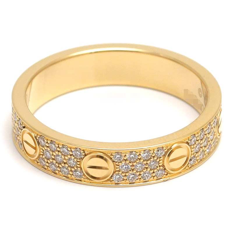 Cartier（カルティエ） ミニラブリング #51 750YG ダイヤモンド