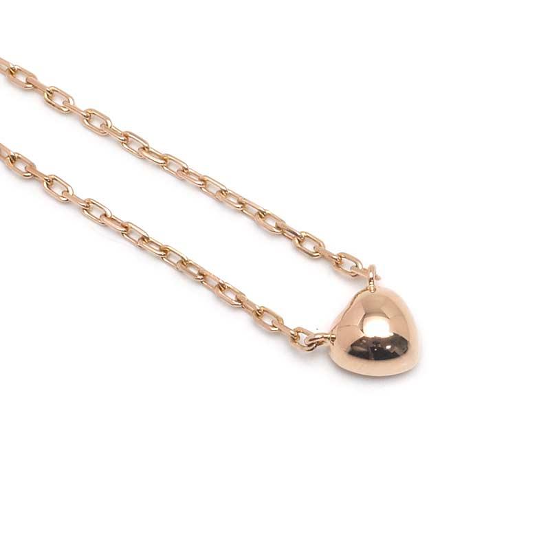 Cartier（カルティエ） ダムールハートネックレス 750PG・1P