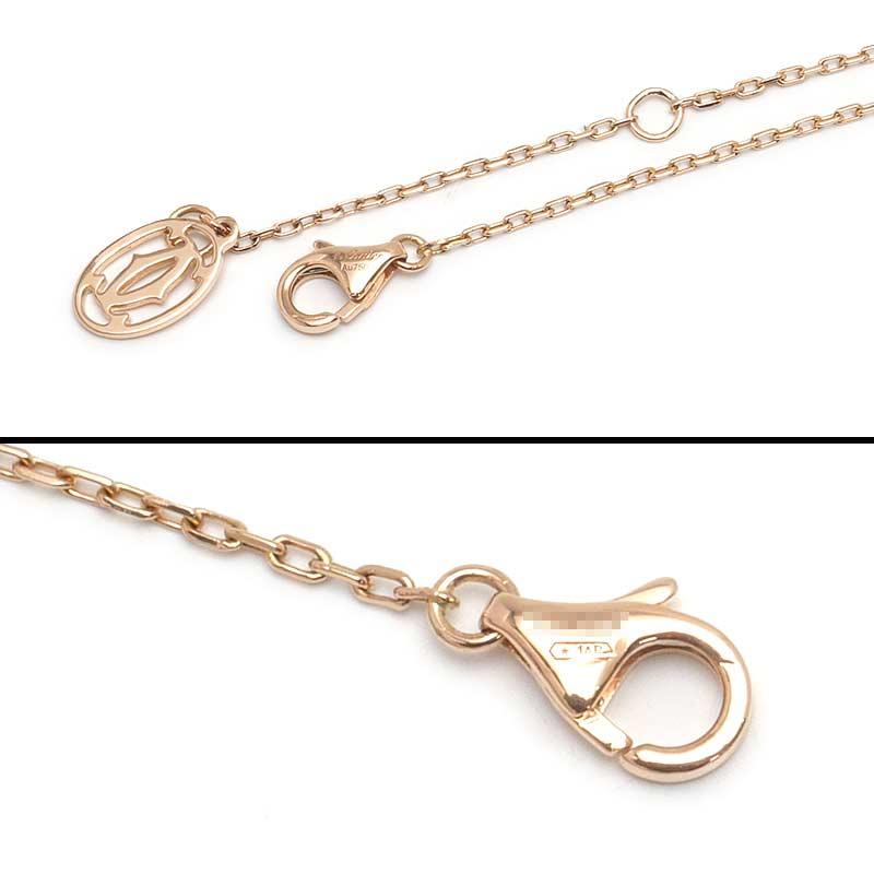 Cartier（カルティエ） ダムールハートネックレス 750PG・1P