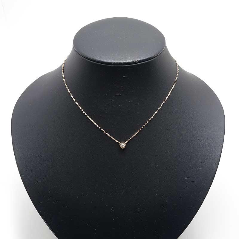 Cartier（カルティエ） ダムールハートネックレス 750PG・1P