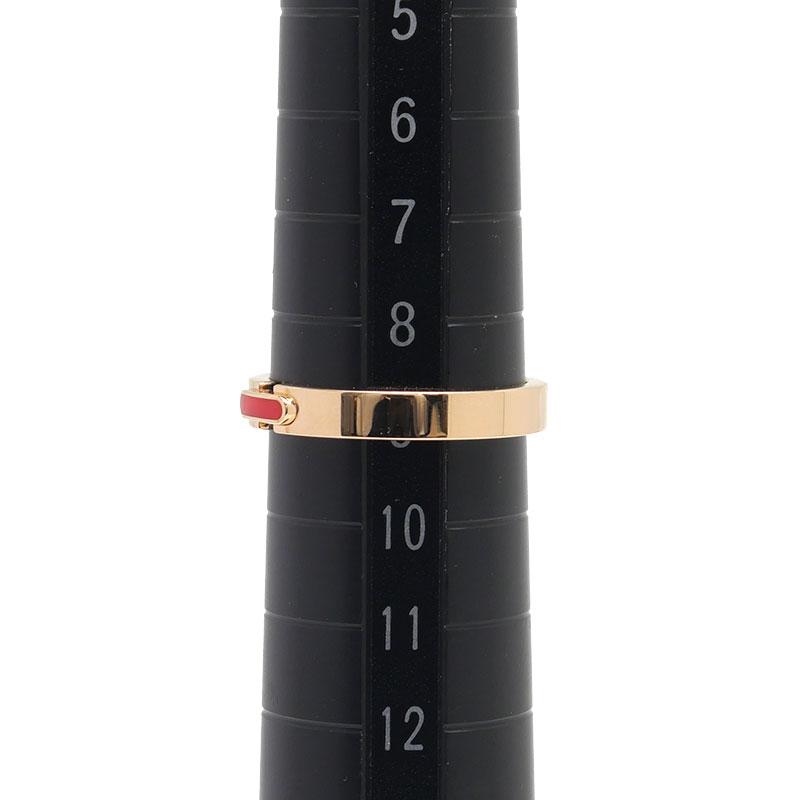 CHAUMET（ショーメ） リアンリング #49 750PG レッドラッカー : 質屋