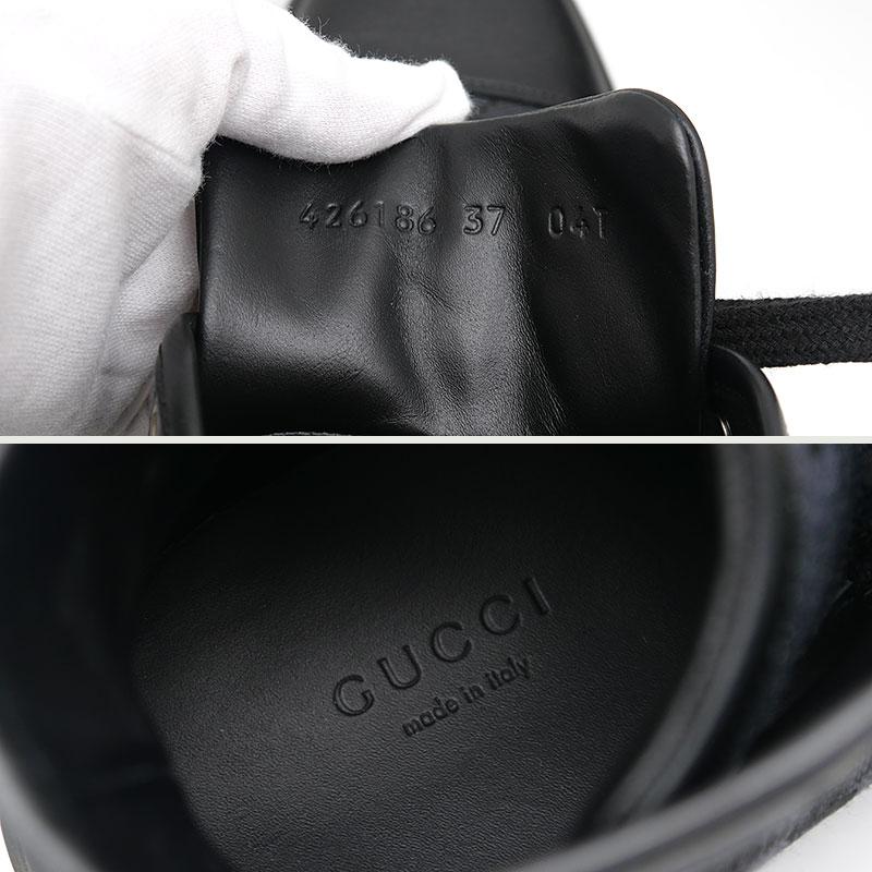 GUCCI（グッチ） ハイカットスニーカー 426186 サイズ37 GGキャンバス 
