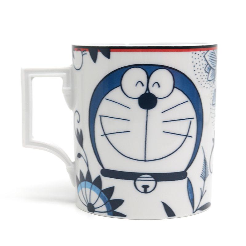 マイセン MEISSEN ドラえもん マグカップ ブルーオニオン 310ml 美品