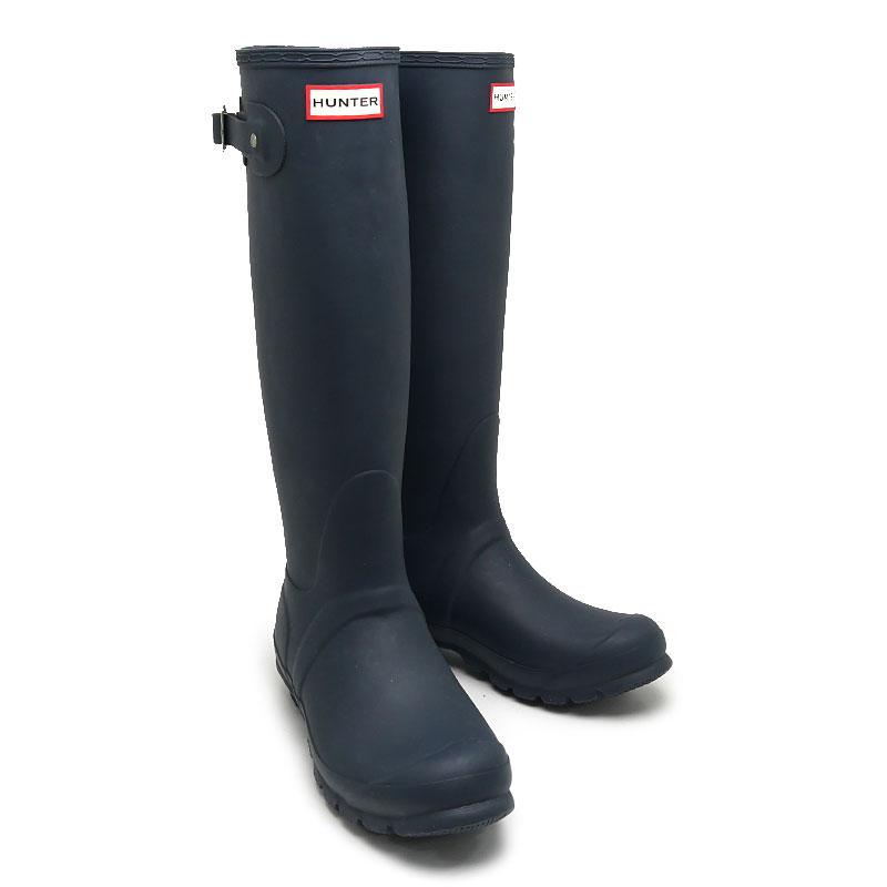 ハンター HUNTER レインシューズ トールブーツ ネイビー　UK6 HUNTER ハンター レインブーツ UK6 トール ネイビー : 質屋