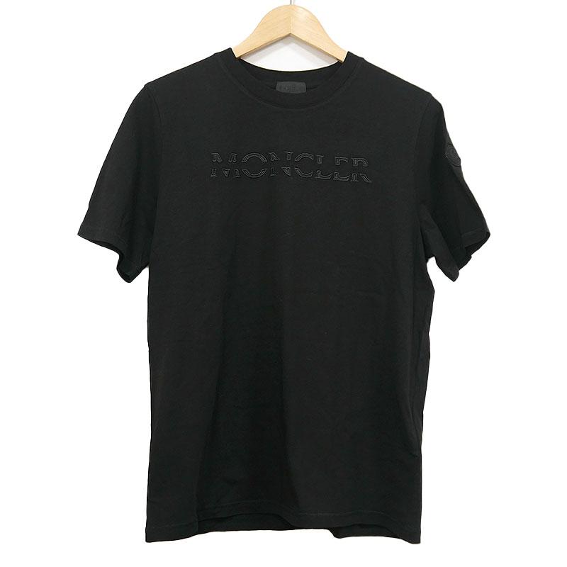 MONCLER ブラック Tシャツ Sサイズ