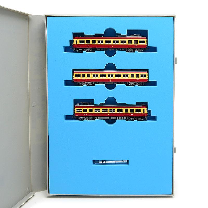 長野電鉄 2000系 D編成 復活りんご塗装夏姿 室内灯付き マイクロカプラー MICRO ACE|長野電鉄2000系D編成復活りんご塗装3両セット|HARDOFF