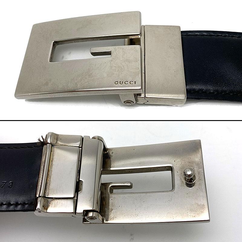GUCCI（グッチ） GUCCI 036・1192 サイズ 85 メンズ ベルト ブラック