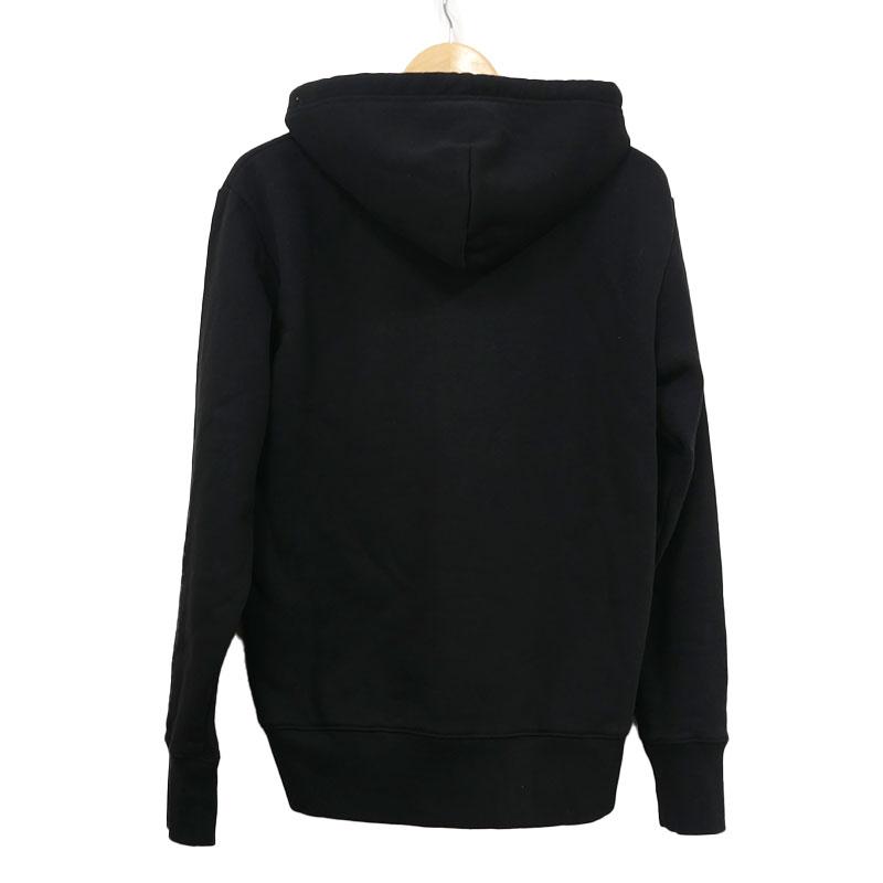 MM6 裏起毛　パーカー MM6 Maison Margiela ジップアップパーカー S62GU0121 裏起毛 ブラック