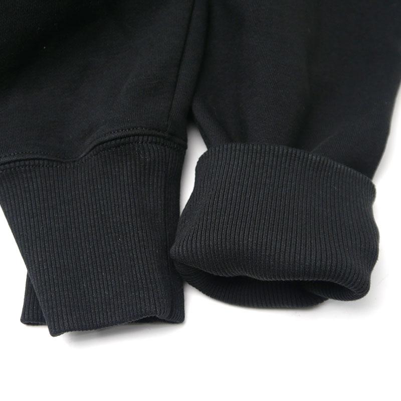 MM6 Maison Margiela ジップアップパーカー S62GU0121 裏起毛 ブラック