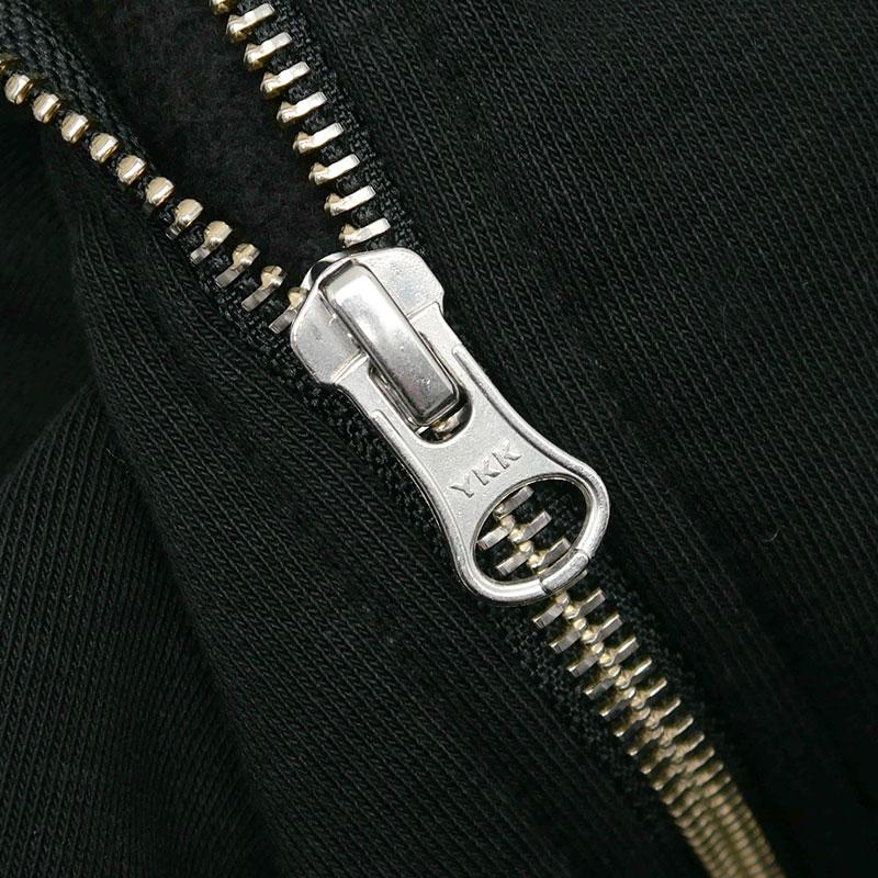 MM6 Maison Margiela ジップアップパーカー S62GU0121 裏起毛 ブラック