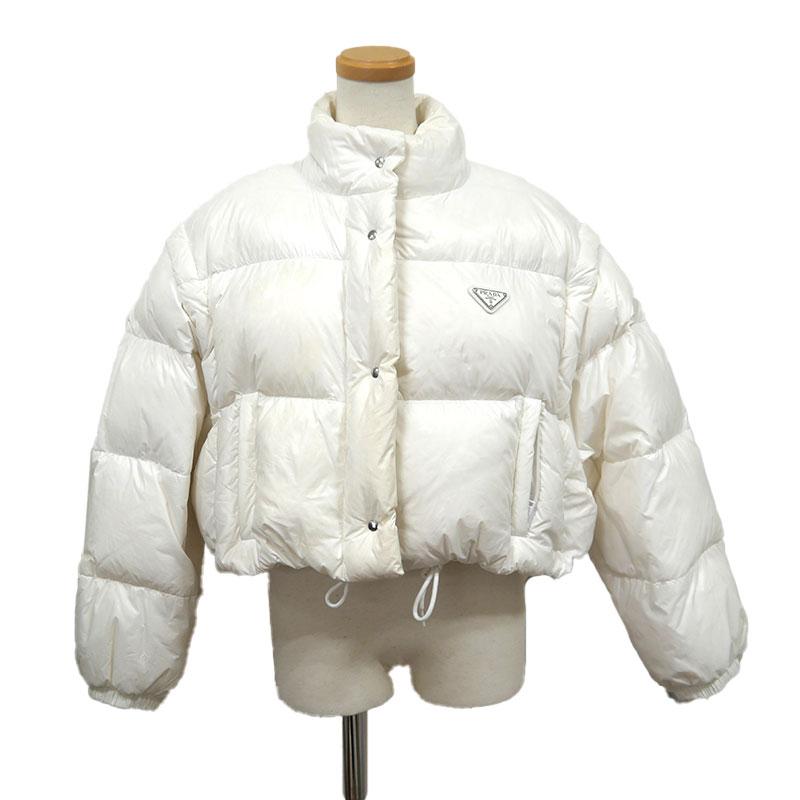 PRADA ホワイト ダウンジャケット 36 新品未使用 PRADA プラダダウンジャケット サイズ36 ユニセック仕様