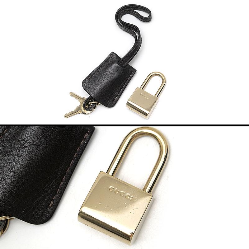 GUCCI（グッチ） ボストンバッグ 206500 グッチシマ ブラウン 旅行 大