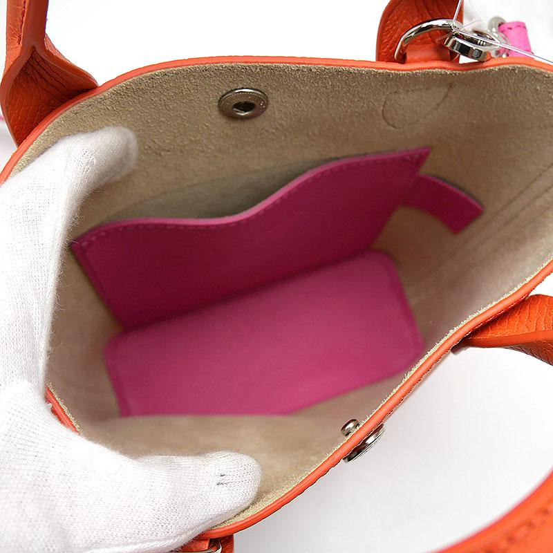 LONGCHAMP（ロンシャン） エピュレ 2WAYトートバッグ レザー オレンジ