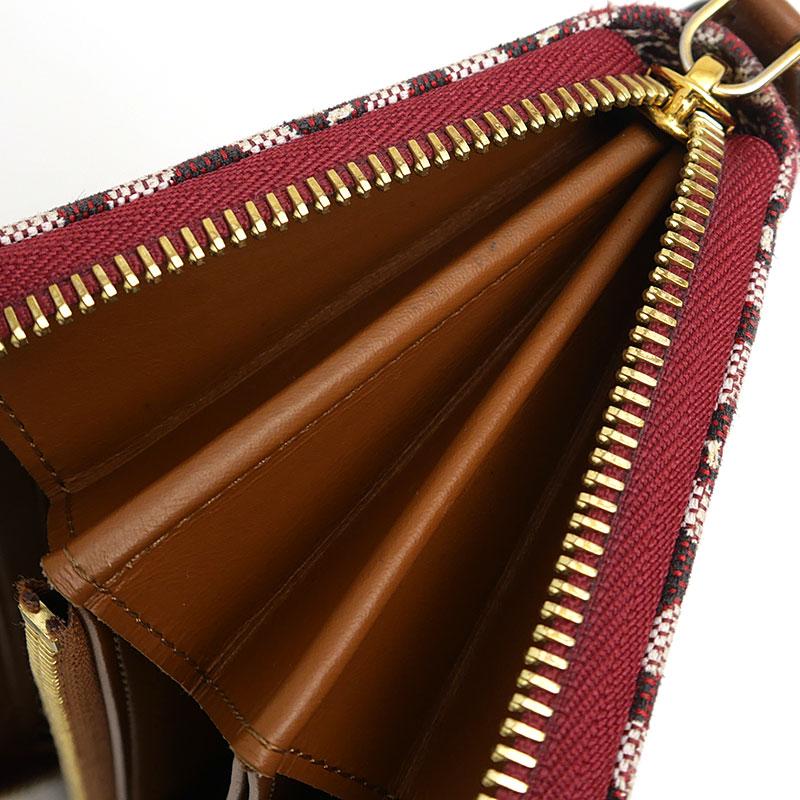 ルイヴィトン ジッピーウォレット M69994 ジャガード ボルドー LOUIS VUITTON（ルイ・ヴィトン） Louis Vuitton LV ジッピー
