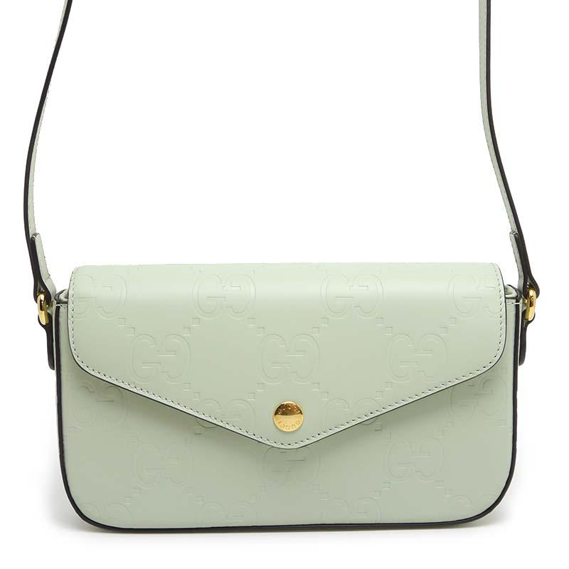 グッチ GGスーパーミニショルダーバッグ 772794 グリーン系 クロスボディ GUCCI（グッチ） GUCCI GGスーパーミニショルダーバッグ 772794