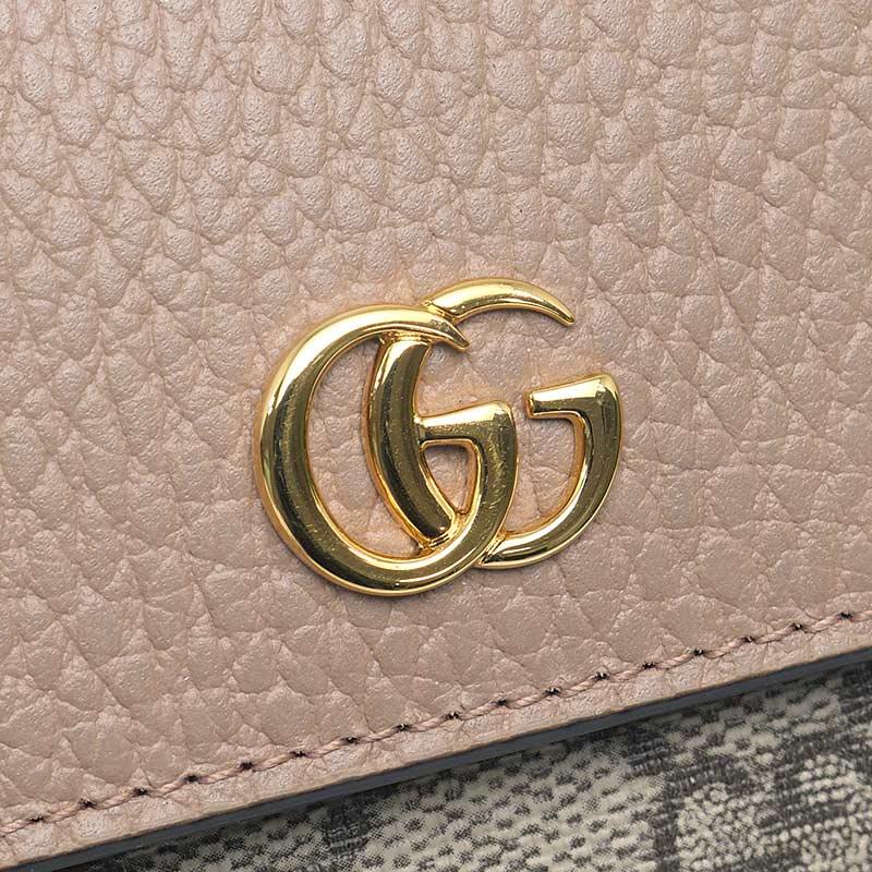 GUCCI（グッチ） ダブルG バイカラー コンチネンタルウォレット 456116