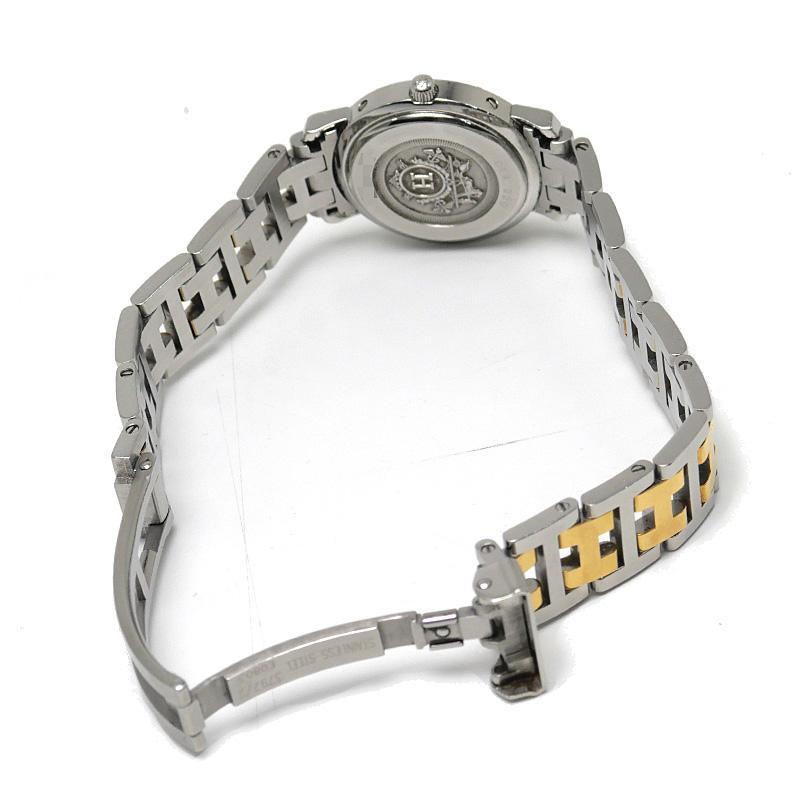 HERMES（エルメス） クリッパー ナクレ CL4.220 SSxGP ホワイトシェル