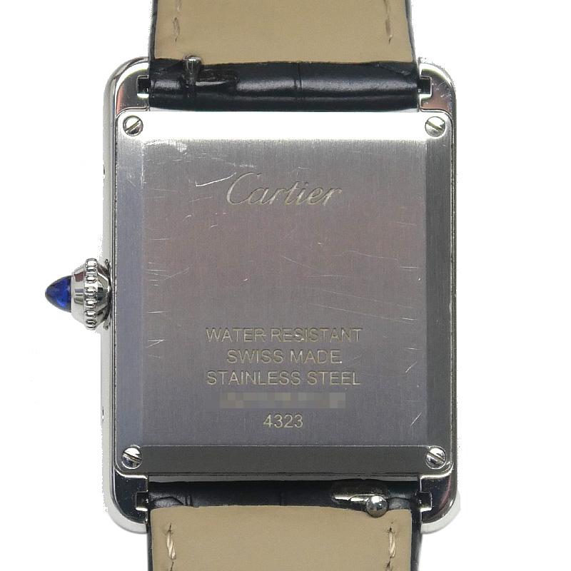 極美品 Cartier カルティエ タンクマストLM WSTA0072 ブラック文字盤 時計 中古 4c051457 楽天市場】極美品 Cartier カルティエ タンクマストLM WSTA0072