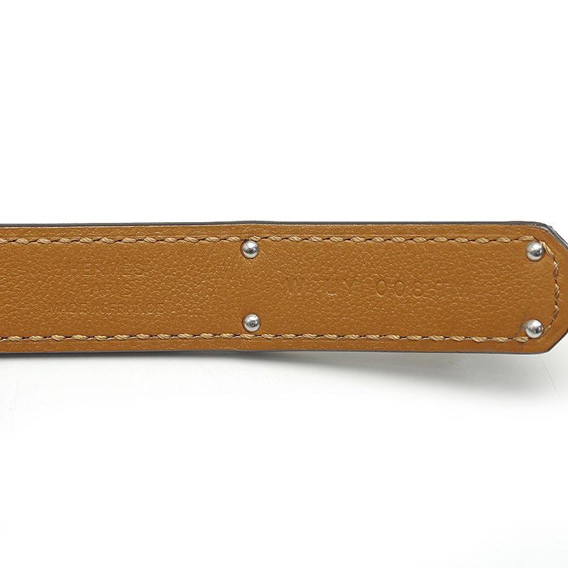 HERMES（エルメス） ケリー 18 ベルト W刻印 2024年 シルバー金具