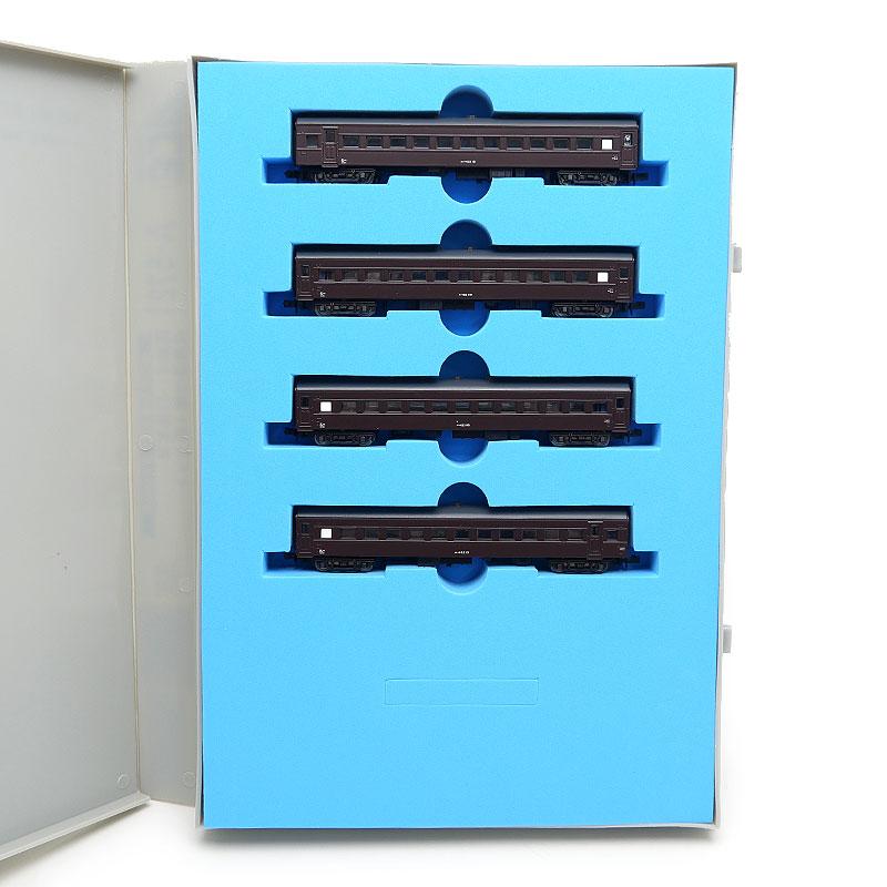 マイクロエース A-5721 オハ62系　北海道型 4両セット 公式]鉄道模型(A5721国鉄 オハ62系客車 北海道仕様 4両セット