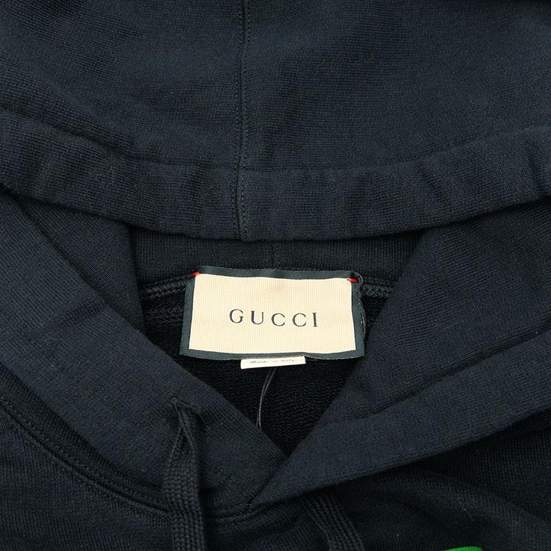 GUCCI（グッチ） プルオーバーパーカー 646953 サイズM ブラック