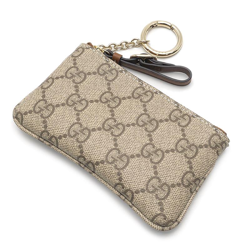 GUCCI（グッチ） GUCCI GGエンブレム キーケース ポーチ GGスプリーム