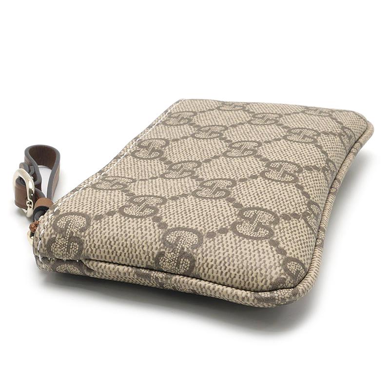 GUCCI（グッチ） GUCCI GGエンブレム キーケース ポーチ GGスプリーム