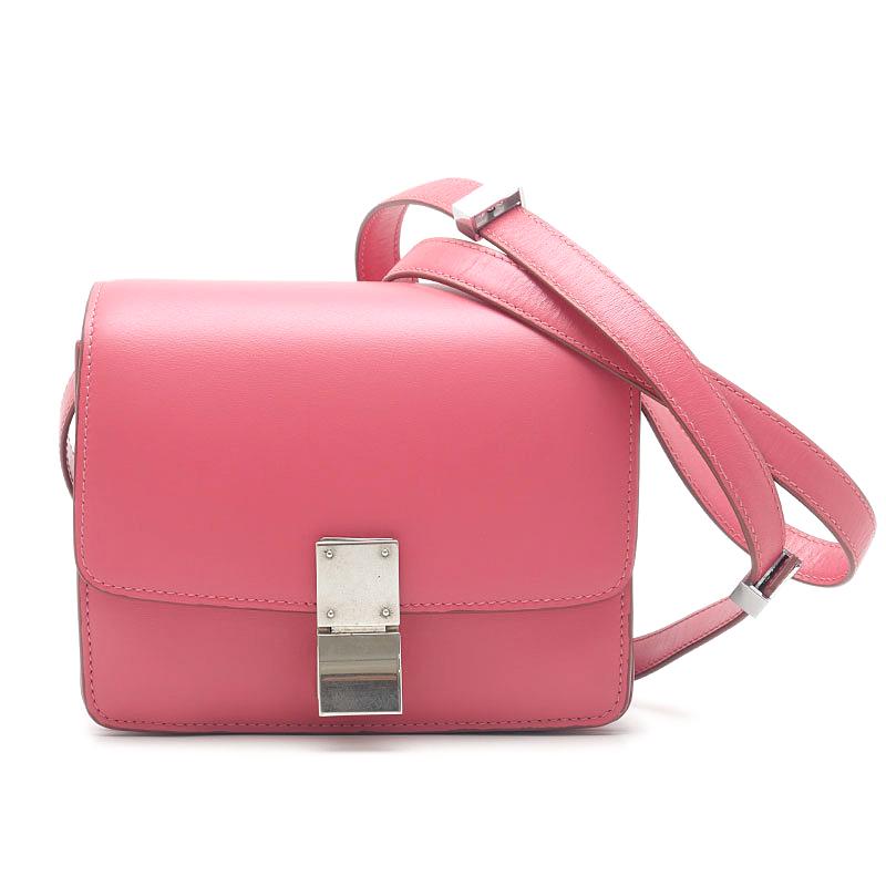 CELINE（セリーヌ） クラシックボックス スモール レザーショルダー 