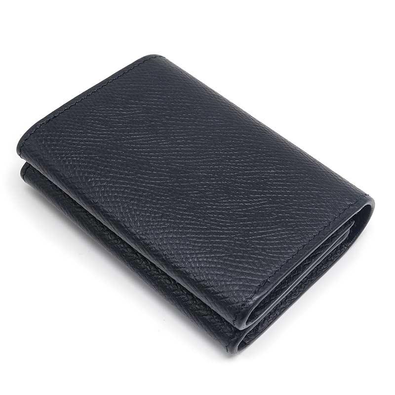 CELINE 黒 レザー 名刺入れ CELINE（セリーヌ） ビジネスカードホルダー レザー 名刺入れ カード