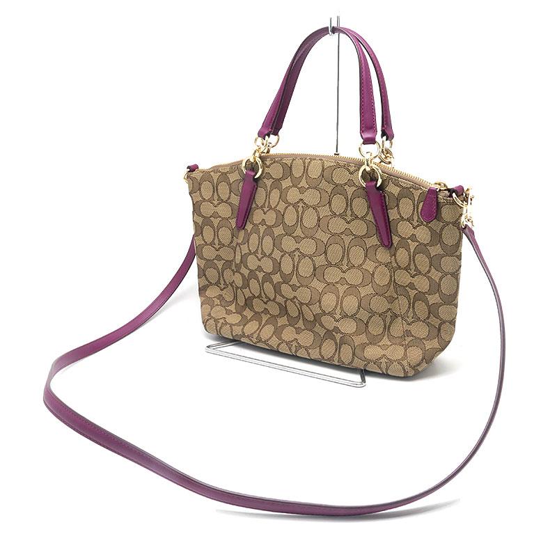 未使用】COACH コーチ ベージュ 2way ショルダーバッグ F36625 コーチ