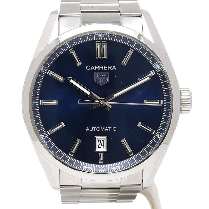 タグホイヤー カレラ WBN2112 自動巻き ブルー文字盤 SS メンズ腕時計 TAG HEUER（タグ・ホイヤー） カレラ WBN2112 自動巻き ブルー文字盤