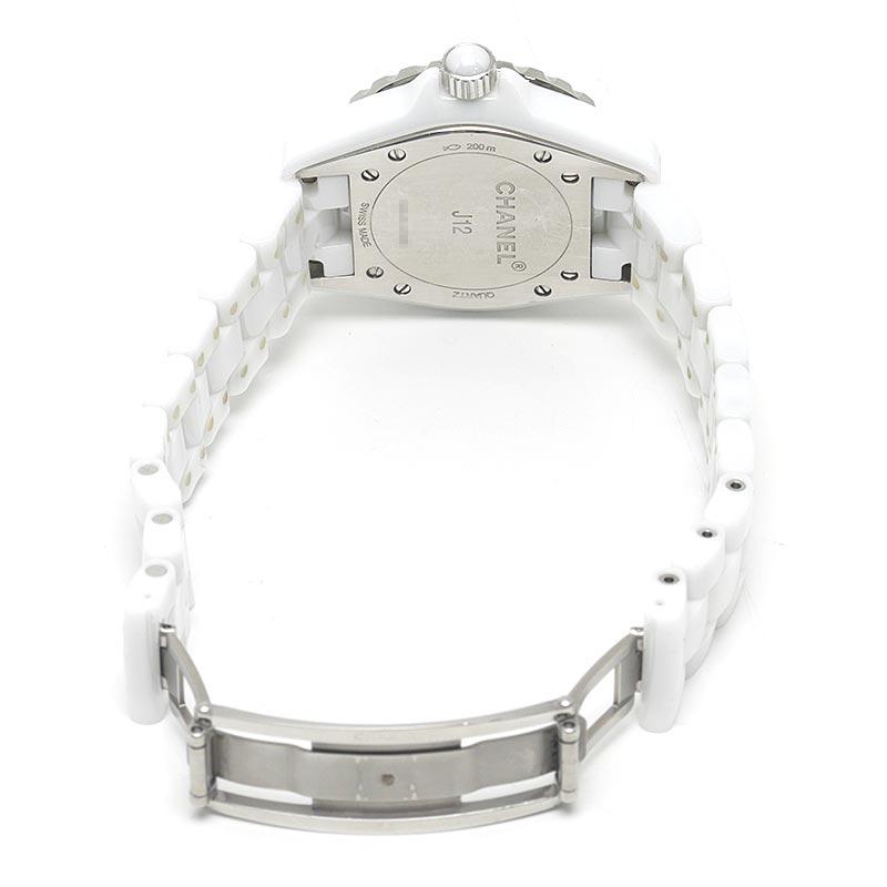 CHANEL（シャネル） CHANEL J12 33mm ホワイトセラミック H0968 白文字
