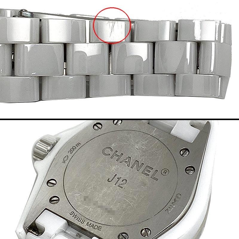 CHANEL（シャネル） CHANEL J12 33mm ホワイトセラミック H0968 白文字