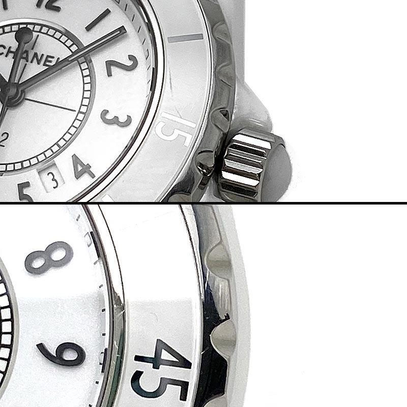 CHANEL（シャネル） CHANEL J12 33mm ホワイトセラミック H0968 白文字