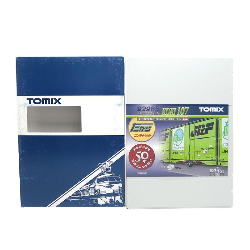 トミックス TOMIX Nゲージ コキ107(鉄道コンテナ輸送50周年記念カラー