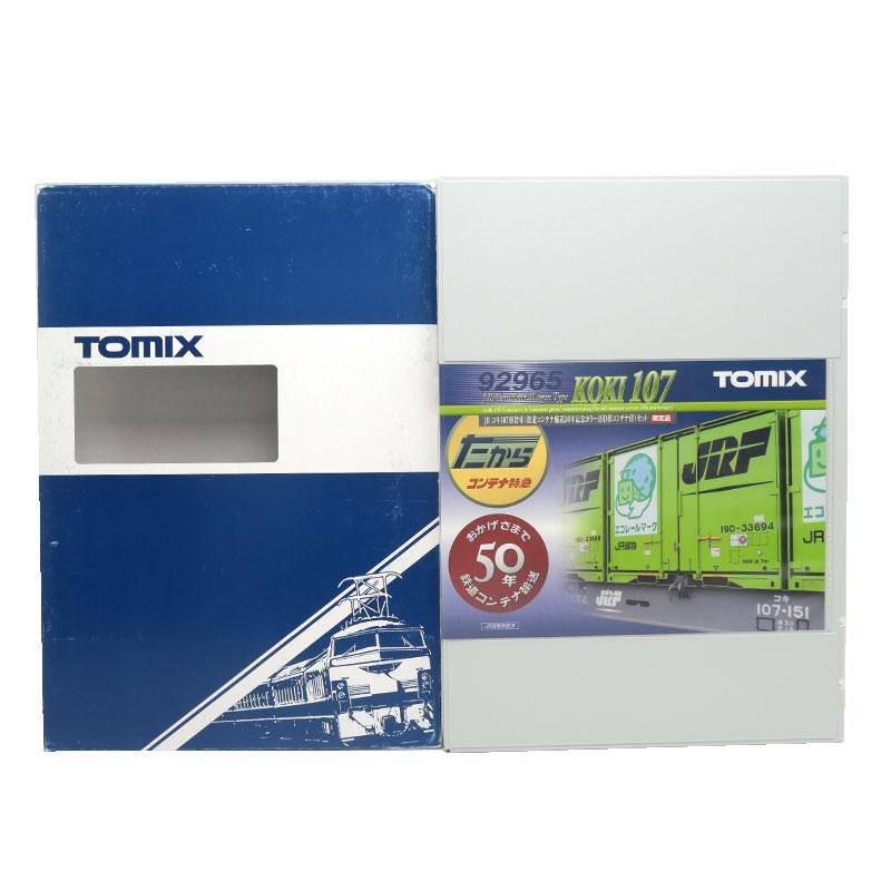 トミックス TOMIX Nゲージ コキ107(鉄道コンテナ輸送50周年記念カラー