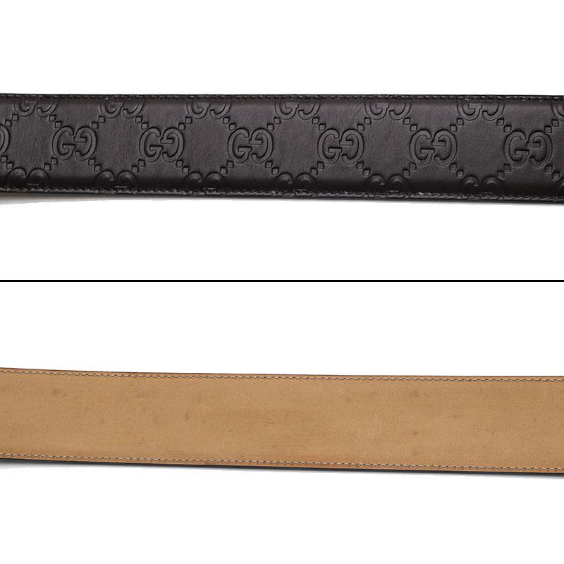 GUCCI（グッチ） インターロッキングG バックル付き ベルト 411924