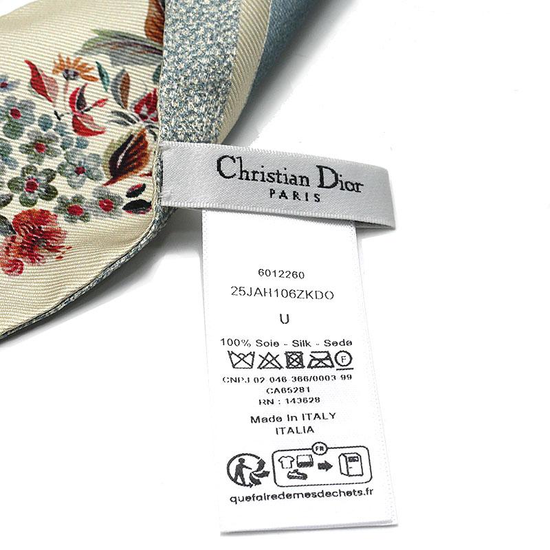 Christian Dior ミッツァ　花柄スカーフ　ディオール Christian Dior（クリスチャン・ディオール） ディオール Dior