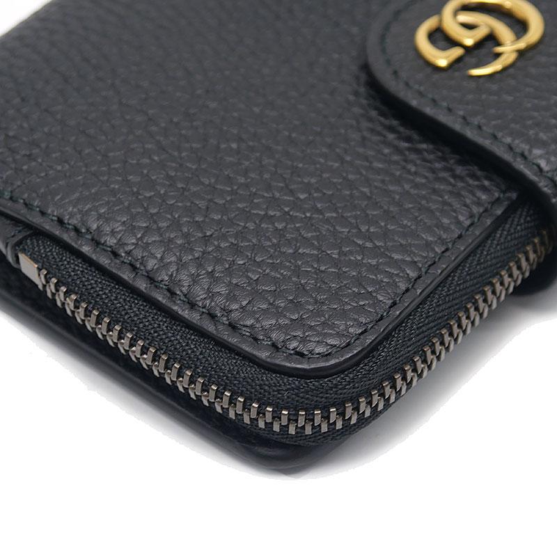 GUCCI（グッチ） バンブー付き ダブルG ミディアム ウォレット 739498