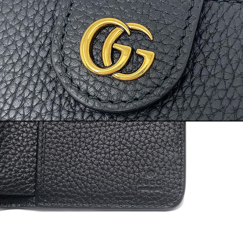 GUCCI（グッチ） バンブー付き ダブルG ミディアム ウォレット 739498