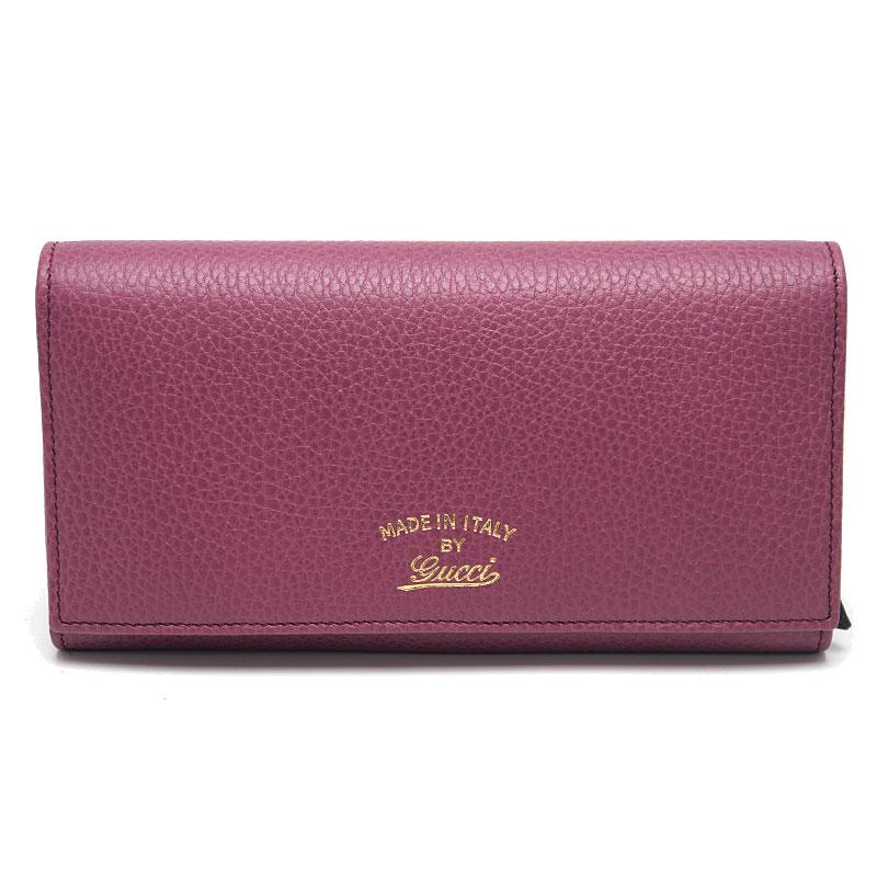GUCCI（グッチ） ファスナー付き長財布 スウィング レザー 354498