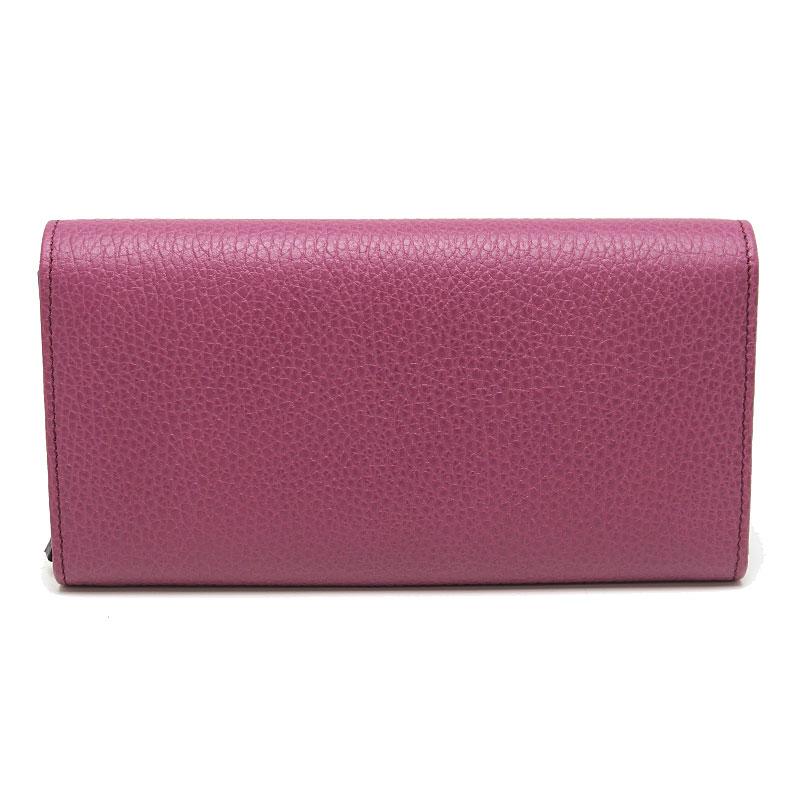 GUCCI（グッチ） ファスナー付き長財布 スウィング レザー 354498
