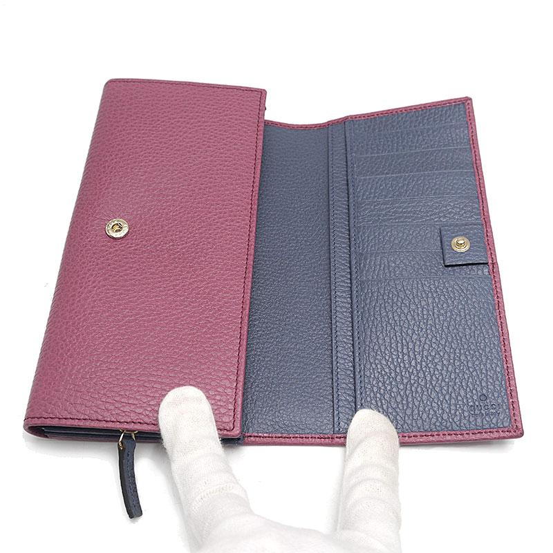GUCCI（グッチ） ファスナー付き長財布 スウィング レザー 354498