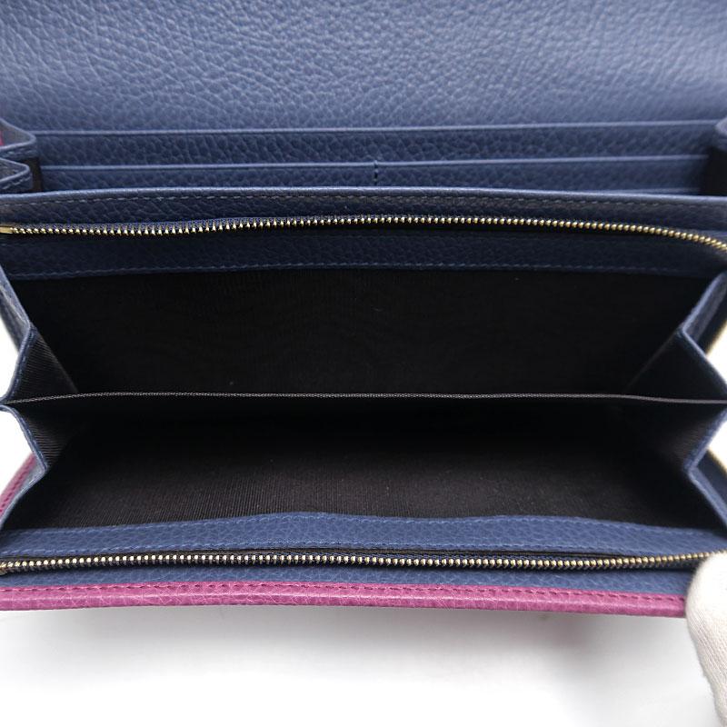 GUCCI（グッチ） ファスナー付き長財布 スウィング レザー 354498