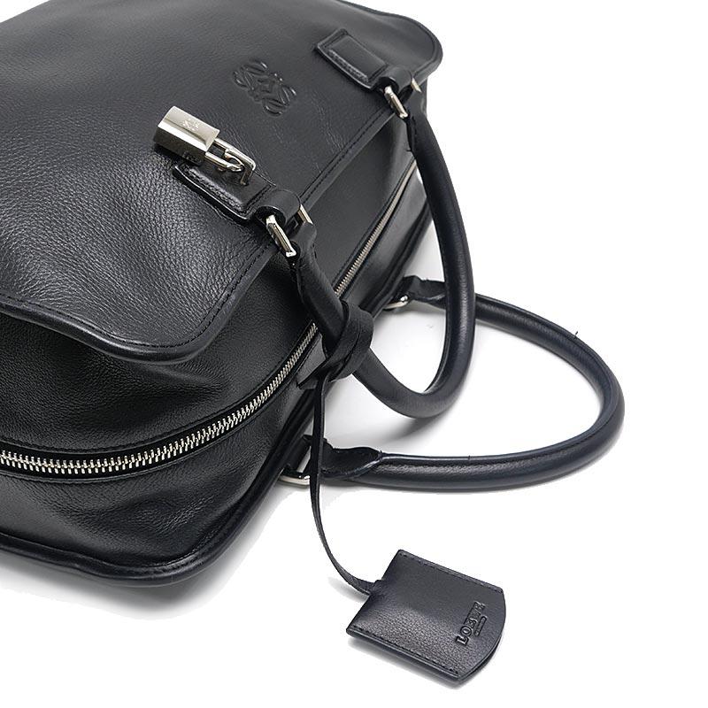 LOEWE（ロエベ） アマソナ36 レザー ブラック レディース ハンド